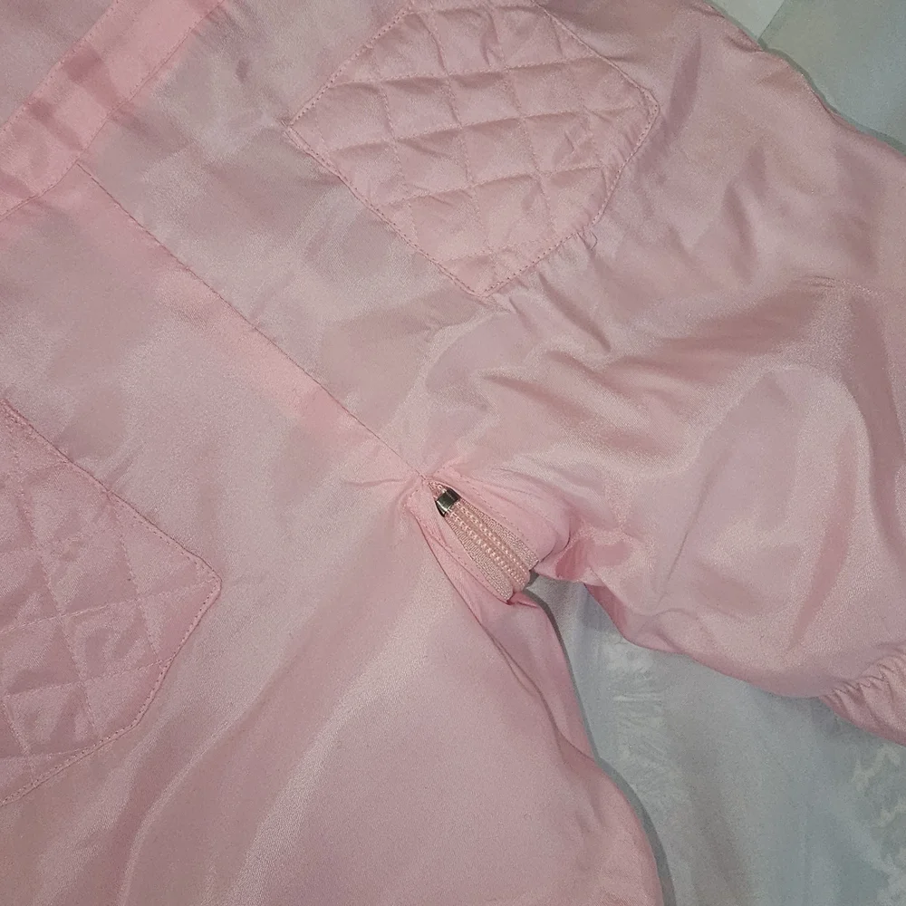 Baby Looney Tunes Snowsuit Baby Girls 3M Pink Excellent Insulated Bunting Puffer